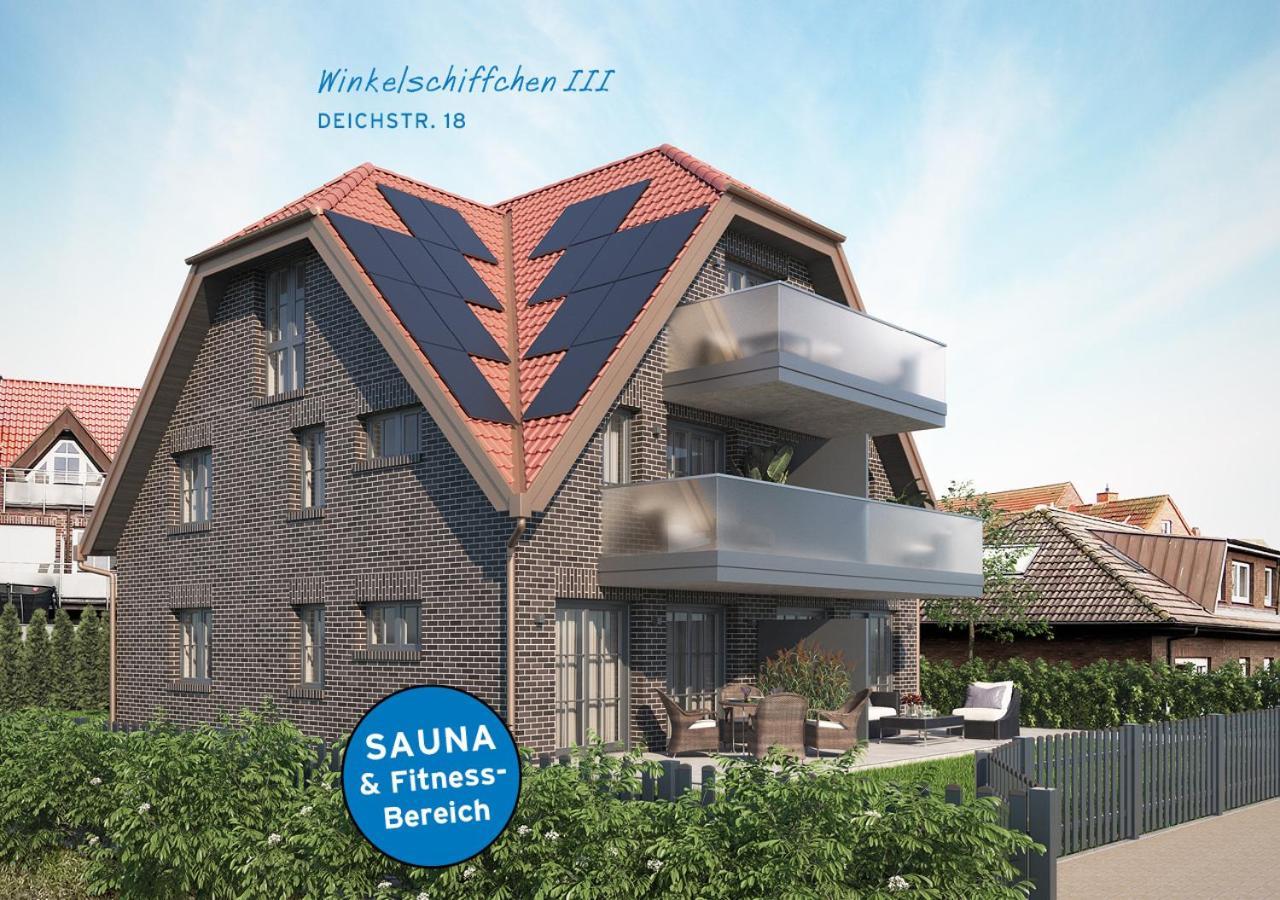 Winkelschiffchen III Mit Sauna 유이스트 외부 사진